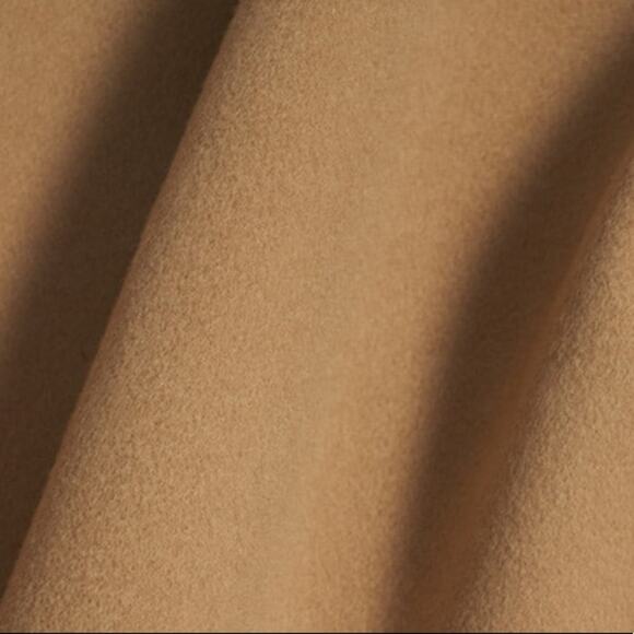 Theory Long Clairene Tan Wool Cashmere Sleeveless Belted Coat Size Petite - Picture 4 of 12